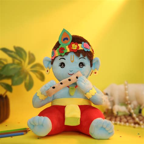 Buy Krishna Soft Toy Chanting Mantra | Singing Toy for Kids Best Price