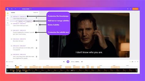 Edit SRT File 的图像结果