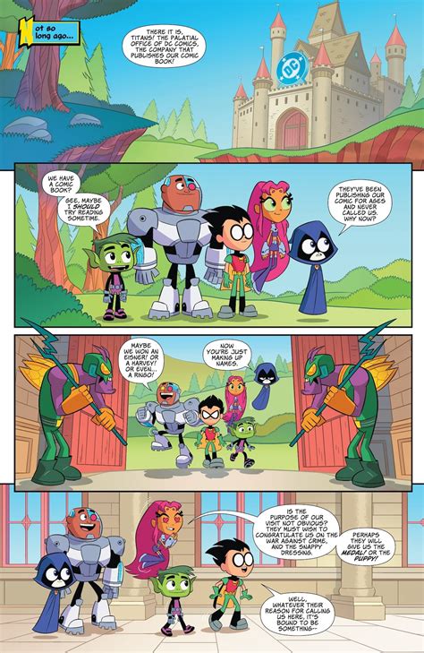 Teen Titans Go #1 Preview: Teen Titans Reboot Themselves