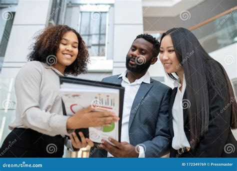 Analyzing Finances with Consultant Stock Image - Image of adult ...