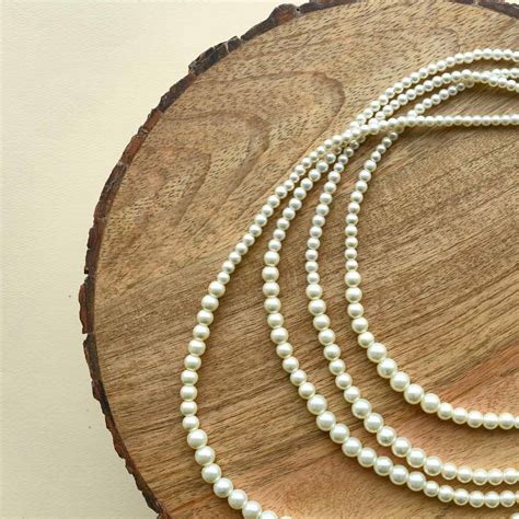 Four Layered Pearl Necklace – Elaa