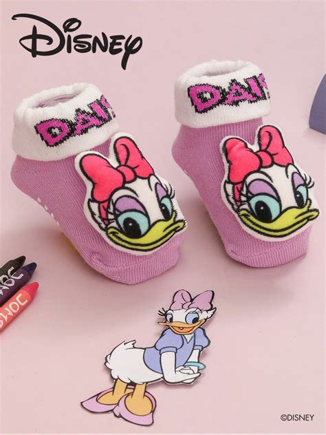 Yellow Bee Girls' Disney Daisy Duck 3D Socks – Yellow Bee India