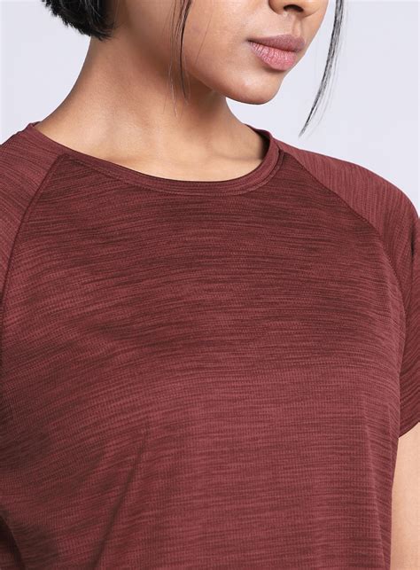 Buy Women's Wine Flow HIIT Top Online in India | Cult Store