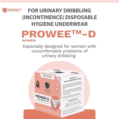 Buy PROWEE WOMEN'S DISPOSABLE MAJOR INCONTINENCE PANTY FOR VOLUME ...