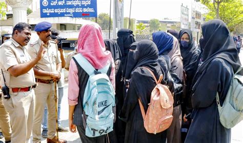 Karnataka: As Class 10 Board Exams Begin, Hijab-Clad Students Forced to ...