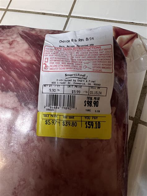 Rib roasts on sale to clear them out : r/Butchery