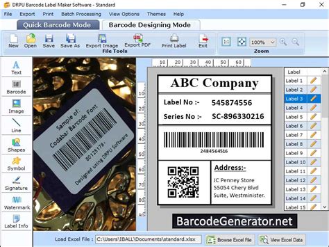 Barcode Label Generator 9.2.4.8 - DOWNLOADTOOLS.IN