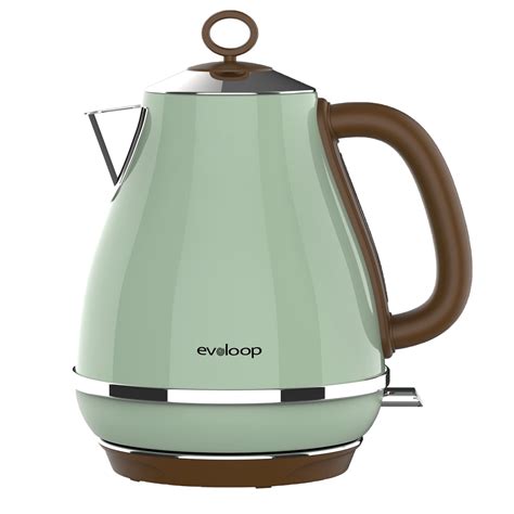 Evoloop 1.7L Electric Kettles, BPA Free Tea Kettle, Hot Water Boiler Heater, Stainless Steel ...