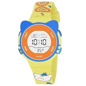 Lionmati Cute Rabbit Digital Kids Watch for 3-12 Age Year Old Boys and ...