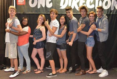 Image result for One Direction Meet Fans