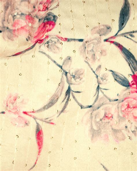 Premium Sequins Floral Printed Jacket – Fabcurate