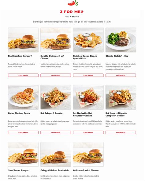 Appetizer + entree + beverage = $11 at Chilis #chilis - The Coupons App®