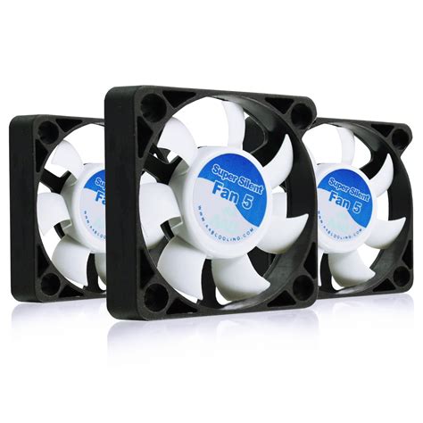 AAB Cooling Super Silent Fan 5 - Silent and Efficient 50mm Fan with 4 ...
