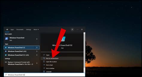 Image result for Click Run as PowerShell