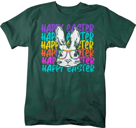 Men's Easter Shirt Happy Easter Bunny T Shirt Hipster - Etsy