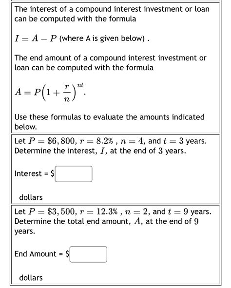 Image result for Compound Interest Form Loss