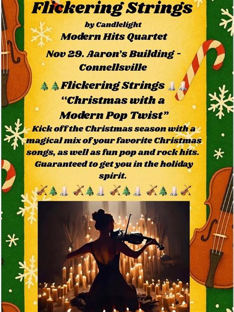 Flickering Strings by Candlelight-Christmas with a Modern Pop Twist ...