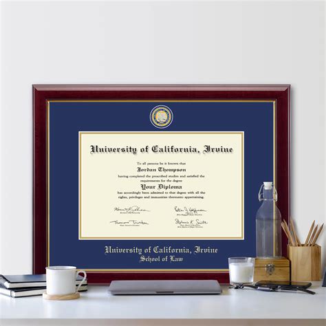 University of California Irvine Masterpiece Medallion Diploma Frame in Gallery - Item #289908 ...