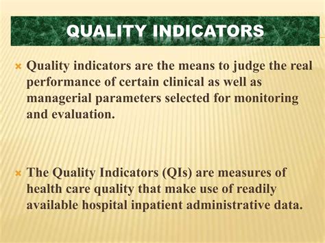 Nursing Quality Indicators | PPTX