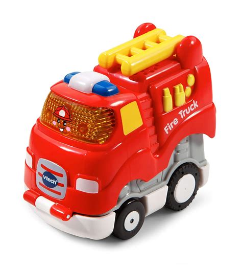 VTech Go! Go! Smart Wheels Press and Race Fire Truck , Red : Amazon.in ...