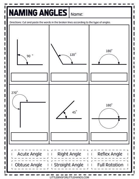 Image result for Math Antics Basic Angles Worksheet