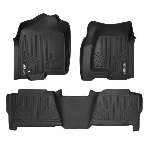 2005 Chevy Silverado Floor Mats Floor Mat Set 4 Piece Compatible