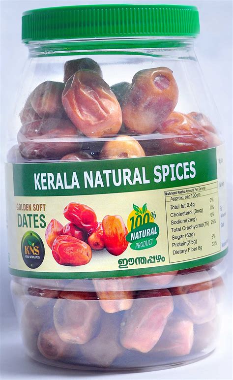 Kerala Natural Spices Khajoor Dates | Chuhara (Dates with Seeds ...