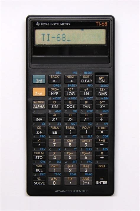 Texas Instruments TI-68 | IT History Society