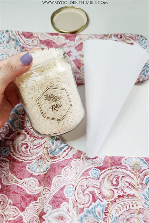 Rice Heating Pad Tutorial 的图像结果