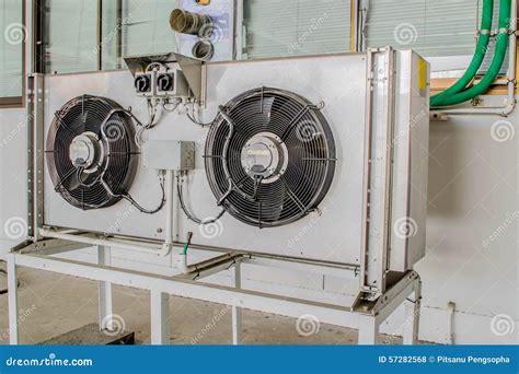 Air Conditioners Condenser Units Stock Photo - Image of exterior, cool ...