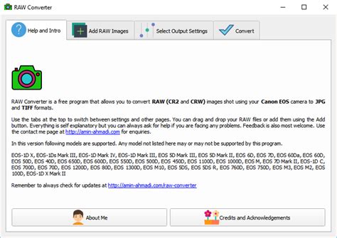 Raw Converter 的图像结果