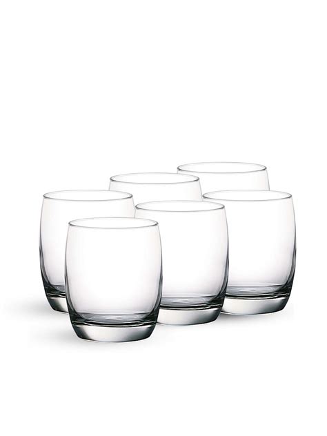 Ocean Ivory Hi Ball Glass, Set of 6, 320ml, Transparent : Amazon.in ...