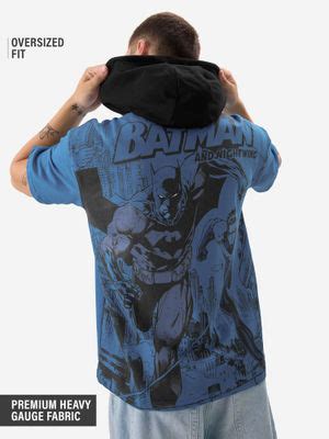 Buy The Souled Store Official DC: Batman & Nightwing Men Hoodie Online