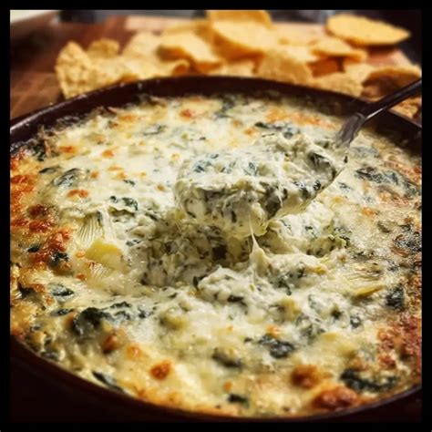 Spinach Artichoke Dip - My Tried Recipes | Recipe in 2025 | Hot spinach ...