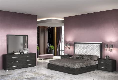 Stylish Leather High End Bedroom Sets feat Light Tucson Arizona ...