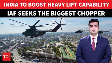 India seeks to lease three ultra heavy lift helicopters to boost capability