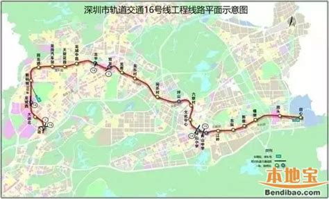 深圳地铁16号线全线已勘测300多天 距离正式开工不远 - 深圳本地宝