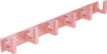 Docoss -Pemium Classic Black Metal 6 Pin Cloth Hanger Wall Door Hooks ...