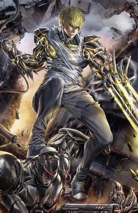 One punch man Genos fanart by christianamiel21 on DeviantArt