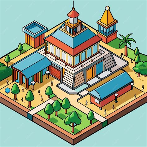 Cartoon Building Background Drawing 的图像结果