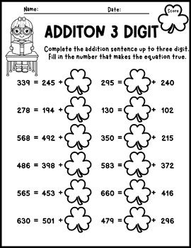 Song for Adding 3-Digit Numbers 的图像结果