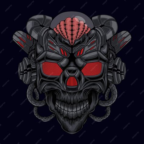 Alien Cyborg Skull Face 的图像结果