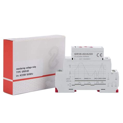 Voltage Monitoring Relay, GRV802 SinglePhase Voltage Control Monitoring ...