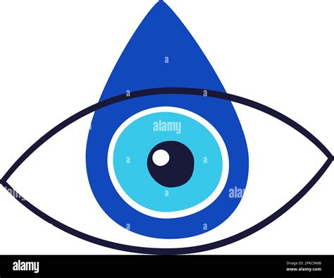 Evil eye talisman icon. Turkish or greek eye symbol. Greece ethnic ...