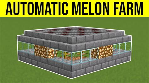 Minecraft Java Melon Farm 的图像结果