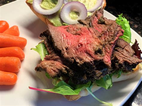 Roast Bison Sandwich