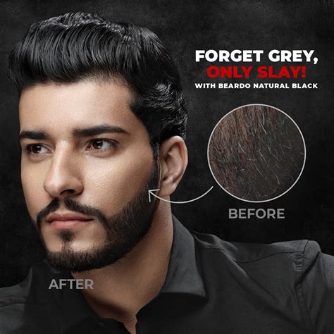 Buy Beardo Beard Color for Men | Natural Beard Color - Black – Beardo India