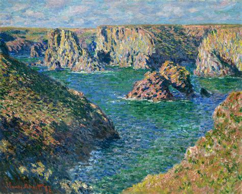 Port Donnant, Belle Ile - Claude Monet - WikiArt.org