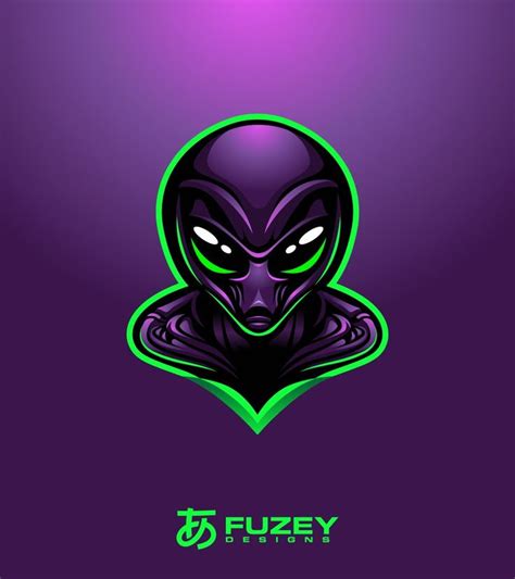 Alien Mascot Logo 的图像结果