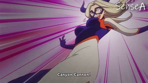 Mt. Lady first appearance (60FPS) My Hero Academia - YouTube